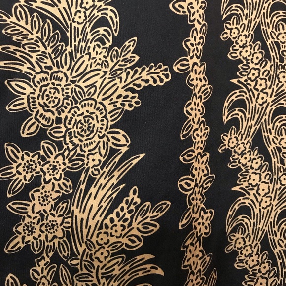 Tommy Bahama 100% Silk Floral Print Crop Pants Loose Fit Women 6 - Picture 8 of 8